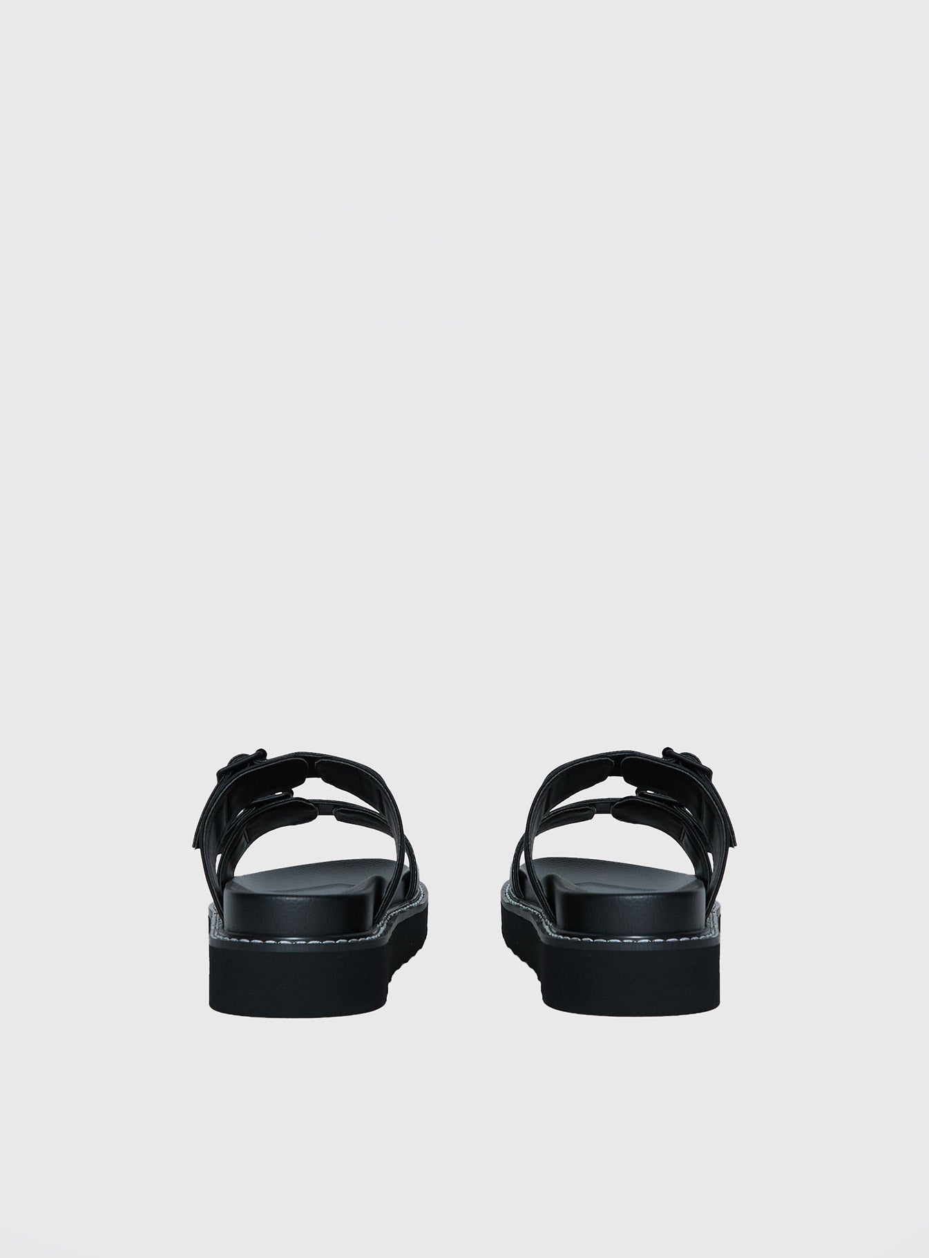 Ma Belle Sandals Contrast Stitch